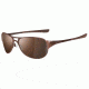 Oakley Restless Polished Brown Frame w/ VR28Black IrPolarized Lenses Sunglasses 12-996