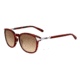 Oakley Ringer Sunglasses Red Mosaic Frame, Dark Brown Gradient Lens-OO2047-06