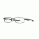 Oakley RUDDER OX3171 Eyeglass Frames 317104-48 - Polished Midnight Frame, Clear Lenses