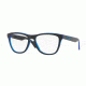 Oakley RX FROGSKIN OX8131 Single Vision Prescription Eyeglasses 813103-54 - Eclipse Blue Frame