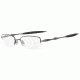 Oakley Sculpt 2.0 Brushed Chrome Eyeglass Frames w/ Blank Lenses 12-453