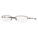 Oakley SCULPT 6.0 OX3073 Bifocal Prescription Eyeglasses 22-080-53 - Pewter Frame, Clear Lenses