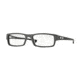 Oakley Servo Eyeglasses Frame 106605-53 - Satin Steel Frame, Clear Lenses