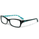 Oakley Short Cut Progressive Prescription Eyeglasses, Black Cosmo Frame, OX1088-0453PR
