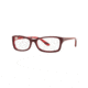 Oakley Short Cut Progressive Prescription Eyeglasses 108805-53 - Red Cosmo Frame