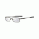 Oakley Shovel 55mm Brushed Chrome Men's Rx Eyeglasses OX5046-0455