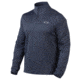 Oakley SI 1/4 Zip Press Fleece Training Pullover, Blue Indigo, Small 461314-68D-SM