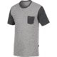 Oakley 50/50 Solid Poket Tee - Mens, Athletic Heather Grey, Extra Large, 455950-24G-XL