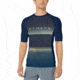 Oakley Asymmetrical Dynamic Rashguard - Mens, Dark Blue, 2XL, 482461-609-XXL