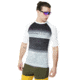 Oakley Asymmetrical Dynamic Rashguard - Mens, White, Medium, 482461-100-M