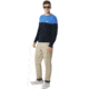 Oakley Bicolor Crew Neck Sweater- Mens, Fathom, Extra Large, 434131-6AC-XL