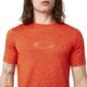 Oakley Ellipse Logo Rashguard - Mens, Fire Red, Extra Large, 457602-4FR-XL