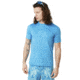 Oakley Ellipse Logo Rashguard - Mens, Hawaiian Blue, Small, 457602-6HB-S