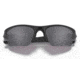 Oakley SI Flak Jacket XLJ Sunglasses, Matte Black Frame, Gray Polarized Lens, 11-435