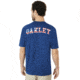 Oakley SI Geometric Sleeve Polodetail Short Sleeve - Mens, Dark Blue, Extra Large, 434372-609-XL