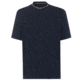 Oakley Logo Neck Short Sleeve Tee - Men's, Fathom, Medium, 457431-6AC-M