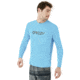 Oakley Long Sleeve Surf Tee - Mens, Atomic Blue, Extra Large, 482359-6B2-XL