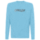 Oakley Long Sleeve Surf Tee - Mens, Atomic Blue, Extra Large, 482359-6B2-XL