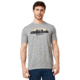 Oakley Miami Skyline Sunset Short Sleeve Tee - Mens, Gray Melange, Large, 457795-2GM-L