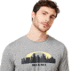 Oakley Miami Skyline Sunset Short Sleeve Tee - Mens, Gray Melange, Large, 457795-2GM-L