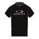Oakley SI O Bark Short Sleeve T-Shirt - Mens, Black/American Flag, M, 457130-01VM-M