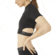 Oakley SI Oakley Luxe Crop Zip Top - Womens, Blackout, Large, 532345-02E-L