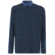 Oakley SI Polo Shirt Long Sleeve Striped - Mens, Ensign Blue, Medium, 434234-64W-M