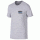 Oakley SI Thin Blue Line Tee, Heather Grey, Medium