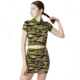 Oakley SI Tiger Camo Short Sleeve Polo Tnp - Womens, Tiger Camo, Extra Small, 532374-98T-XS