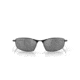 Oakley SI Whisker Sunglasses, Matte Black Frame, Prizm Black Polarized Lens, OO4141-0760