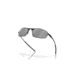 Oakley SI Whisker Sunglasses, Matte Black Frame, Prizm Black Polarized Lens, OO4141-0760