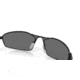 Oakley SI Whisker Sunglasses, Matte Black Frame, Prizm Black Polarized Lens, OO4141-0760