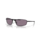 Oakley SI Whisker Sunglasses, Matte Black Frame, Prizm Gray Lens, OO4141-0660