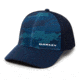 Oakley Silicone Bark Trucker Print 2.0 - Mens, Fathom, Large/Extra Large, 911722-6AC-L/XL