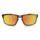 Oakley Silver Foldable Sunglasses Matte Olive Ink Frame, Fire Iridium Polarized Lens-OO9246-06