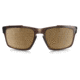 Oakley Silver Foldable Sunglasses Matte Dark Amber Frame, Tungsten Iridium Polarized Lens-OO9246-05