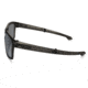 Oakley Silver Foldable Sunglasses Matte Grey Ink Frame, Black Iridium Lens-OO9246-02