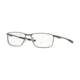 Oakley Socket 5.0 OX3217 Bifocal Prescription Eyeglasses, 55mm, Satin Pewter/Poisedon Blue, OX3217-321708-55-BI