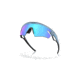Oakley Sphaera Slash Sunglasses, Matte Stonewash, PRIZM Sapphire Polarized, PRIZM Sapphire Polarized, OO9499-0336
