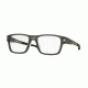 Oakley SPLINTER OX8077 Single Vision Prescription Eyeglasses 807702-52 - Satin Grey Smoke Frame