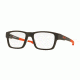 Oakley SPLINTER OX8077 Single Vision Prescription Eyeglasses 807705-52 - Satin Flint Frame
