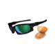 Oakley Split Jacket Sunglasses, Polished Black Frame, Jade Irid Lens OO9099-14
