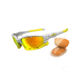 Oakley Split Jacket Sunglasses, Polished White Frame, Fire Irid Lens OO9099-12