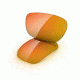 Oakley Split Jacket Replacement Lens Kit - Fire Iridium 43-283