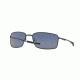 Oakley SQUARE WIRE OO4075 Progressive Prescription Sunglasses OO4075-407504-60 - Lens Diameter 60 mm, Frame Color Carbon