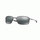 Oakley SQUARE WIRE OO4075 Progressive Prescription Sunglasses OO4075-407501-60 - Lens Diameter 60 mm, Frame Color Polished Black