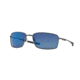 Oakley SQUARE WIRE OO4075 Progressive Prescription Sunglasses OO4075-407502-60 - Lens Diameter 60 mm, Frame Color Cement