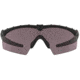 Oakley SI Standard Issue Ballistic M-Frame 2.0 Strike 2 Lens Array Safety Glasses, Matte Black w/Prizm GREY,CLR, OO9213-0632