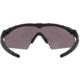 Oakley SI Standard Issue Ballistic M-Frame 2.0 Strike 2 Lens Array Safety Glasses, Matte Black w/Prizm GREY,CLR, OO9213-0632