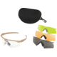 Oakley Standard Issue Ballistic M-Frame 3.0 Hybrid 4 Lens Array Safety Glasses, Desert Tan w/Clear, OO9146-28